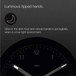 Braun Classic Analogue Alarm Clock with Snooze and Continuous Backlight, Quiet Quartz Movement, Crescendo Beep Alarm in Black, Model BC22B.