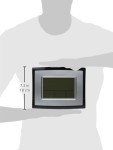 La Crosse Technology Wall/Table Clock, 6.85-inch H x 8.66-inch W x 0.95-inch D (WT-8002U) (WT-8002U-INT)