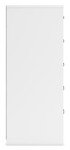 Signature Design by Ashley Flannia Casual 5 Drawer Chest of Drawers with Dovetail Construction and Safety Stop, White