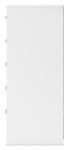 Signature Design by Ashley Flannia Casual 5 Drawer Chest of Drawers with Dovetail Construction and Safety Stop, White