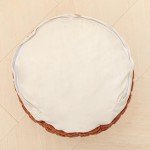 Asuprui Pouf Ottoman Round Ottoman Foot Rest Foot Stool Poufs for Living Room Bean Bag Chair Floor Pouf Storage Solution or Wedding