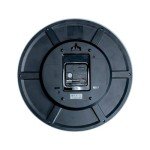 Seiko Non Ticking Home, Office Wall Clock, 12 Inches, Black