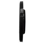 Seiko Non Ticking Home, Office Wall Clock, 12 Inches, Black
