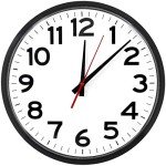 The Ultimate Wall Clock | 14 Inch | Modern | Atomic | Analog | Home | Office | School | Gym | Indoor | Outdoor | Sets Automatically | Unbranded | Classic | Black | Battery Operated | Modern Décor