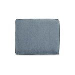Signature Design by Ashley Cashton Contemporary Crosshatched Upholstered Ottoman, Blue