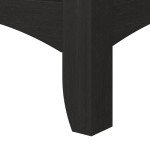 Bush Furniture Salinas 5 Shelf Bookcase In Vintage Black, Tall Bookshelf, Large Book Shelf For Living Room, Home Office, Or Entryway
