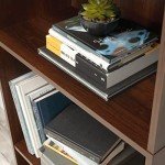 Sauder Beginnings 5-Shelf Bookcase, Bookshelf with Adjustable Storage Shelves, in Brook Cherry