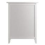Winsome Eugene Accent Table, 18.90"W x 14.96"D x 25"H, White