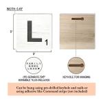TenXVI Designs Rustic Crossword Farmhouse Wall Hanging - Modern, Large Living Room, Family Signs for Home, Love Country Decor, Wood - 5"x5"