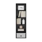 Furinno Luder Bookcase / Bookshelf / Storage Shelves, 5-Tier, Blackwood