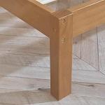 MUSEHOMEINC Solid Wood Platform Bed with Headboard for Bedroom,Wood Slat Support & No Box Spring Needed, Unique Style Design,King