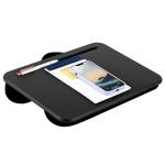 LAPGEAR Compact Lap Desk - Fits up to 15 Inch Laptops - Black - Style No. 43108