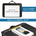 LAPGEAR Compact Lap Desk - Fits up to 15 Inch Laptops - Black - Style No. 43108