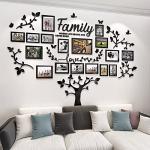 DIY Wall Decor Living Room Family Tree Wall Decor Sticker 3D Picture Frames Collage Wall Decor Living Room Decor