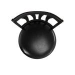 Hillsdale Savana Wood Bar Height Kitchen Stool, 29.5" High, Black