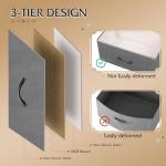 WLIVE Storage Organizer Unit with 11 Fabric Bins, Storage Drawers Organizer with Steel Frame, Tall Storage Tower Organizaton for Living Room, Hallway, Office, Light Grey