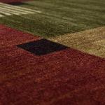 Mohawk Home Alliance Modern Geometric 6' x 9' Area Rug - Red - Perfect for Living Room, Dining Room, Office