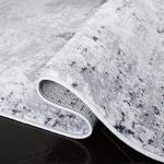 SAFAVIEH Area Rug 8x10 - Amelia Collection - Large - Grey & Ivory, Modern Design, Non-Shedding & Easy Cleaning, Ideal for Living Room, Bedroom, Office, Dining Space (ALA705G)