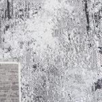 SAFAVIEH Area Rug 8x10 - Amelia Collection - Large - Grey & Ivory, Modern Design, Non-Shedding & Easy Cleaning, Ideal for Living Room, Bedroom, Office, Dining Space (ALA705G)