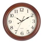 Vigorwise 12 Inch Wood Wall Clock, Retro Wooden Wall Clocks Battery Operated, Silent Wall Clock for Living Room Bedroom Housewarming Xmas New Year Present