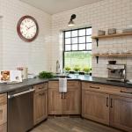 Vigorwise 12 Inch Wood Wall Clock, Retro Wooden Wall Clocks Battery Operated, Silent Wall Clock for Living Room Bedroom Housewarming Xmas New Year Present