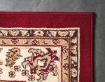 Unique Loom Sialk Hill Collection Area Rug - Washington (5' 3" x 8' Rectangle Burgundy/Cream)