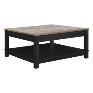 Ameriwood Carver Black Coffee Table