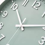 HZDHCLH Green Wall Clocks Battery Operated,12 inch Silent Non Ticking Modern Wall Clock for Living Room Bedroom Kitchen Office Classroom Decor