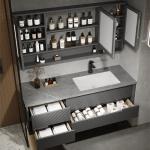 Ergonomic Regale Bathroom Cabinet Buffet Jewelry Presentoir Bookcase Salon Cupboard Couple Mobiletto Bagno Unique Furniture