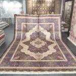 10'x14' Large Size Handmade Silk Rug Living Room Decoration Turkey Carpet (ZQG283A)
