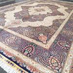 10'x14' Large Size Handmade Silk Rug Living Room Decoration Turkey Carpet (ZQG283A)