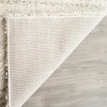 SAFAVIEH Arizona Shag Collection Area Rug - 9' x 12', Ivory & Beige, Moroccan Design, Non-Shedding & Easy Care, 1.6-inch Thick Ideal for High Traffic Areas in Living Room, Bedroom (ASG741A)