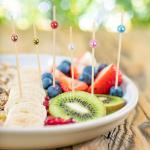 100Pcs Disposable Bamboo Skewer Hawaiian Flamingo Pearl Cocktail Picks Buffet Food Fruit Forks For Wedding Birthday Party Decor