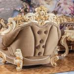 Vintage Large Fancy Sofa Set Luxury Modern Recliner Loveseat Sofa Set Puffs Daybed Juego De Muebles Para Sala Home Furniture