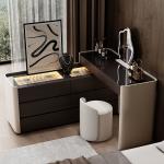 chest integrated dresser bedroom bedside cabinet retractable makeup table jewelry storage display cabinet