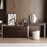 chest integrated dresser bedroom bedside cabinet retractable makeup table jewelry storage display cabinet