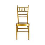 100pcs High Quality Stackable White Gold Banquet Wedding Chiavari Chair Event Chivari Tiffany Chairs