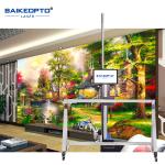 AI High Speed Wall And Floor 2-in-1 Printer CMYK Ink Automatic Painting 3D Wall And Ground Art Printer