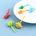 6-10pcs Mini Skewers Cute Cartoon Eyes Kawaii Lunch Bento Box Food Fruit Picks Fork Sticks Buffet Sandwich Toppers Party Decor