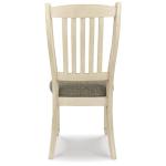Signature Design by Ashley Bolanburg 20" Upholstered Dining Room Chair, Set of 2, Antique White