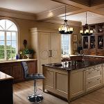 Leopard Modern Square PU Leather Adjustable Bar Stools with Back, Square Back Bar Stools Set of 2, Bar Height Swivel Barstools for Kitchen Counter (Black)