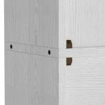 IRONCK Bookshelves and Bookcases Set of 2 Floor Standing 6 Tiers Display Storage Shelves 70 in Tall Bookcase Home Decor Furniture for Home Office, Living Room, Bed Room