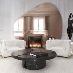 Coffee sofa storage side table