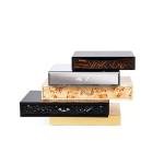 Italian bedside table light luxury high-end master bedroom creative solid wood paint high-end designer irregular bedside table