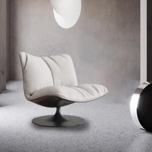 Modern Single Bar Stool With Backrest Chair Living Room Sofas Couch Designer Study Balcony Accordion Rotating Duckbill Furniture