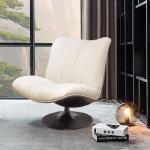 Modern Single Bar Stool With Backrest Chair Living Room Sofas Couch Designer Study Balcony Accordion Rotating Duckbill Furniture