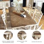 Signature Design by Ashley Realyn French Country Dining Extension Table, Seats up to 8, Chipped White