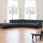 Modern Style Living Room Sofas European Minimalist Fluffy Velvet Sofas Luxury Designer Divano Letto Matrimoniale Furniture Home
