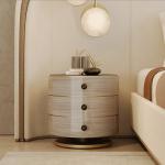 Luxury classic bedside table high-end bedroom furniture bedside table