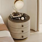 Luxury classic bedside table high-end bedroom furniture bedside table